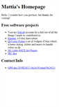 Mobile Screenshot of mattbas.org
